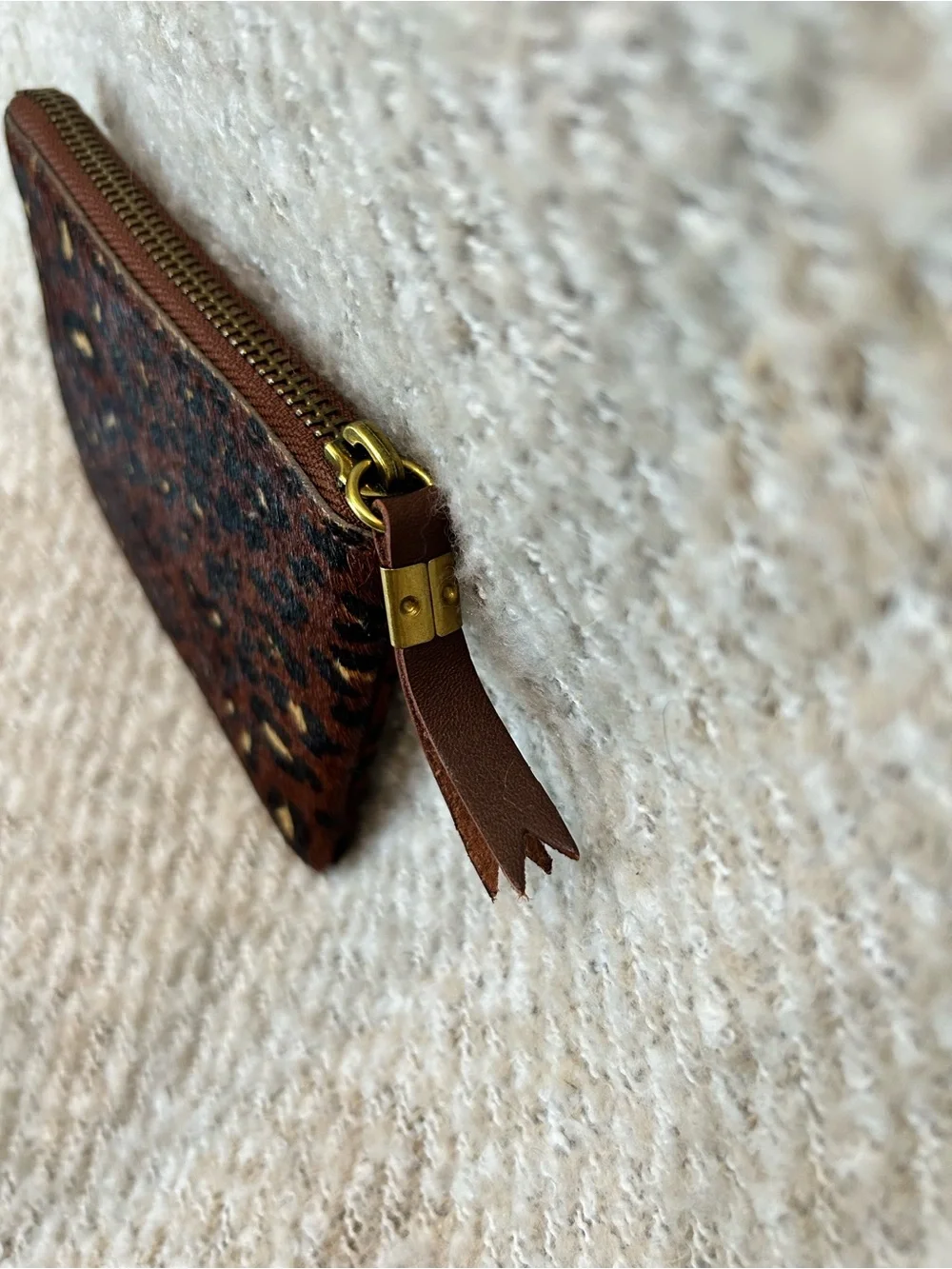 Madewell compact leopard